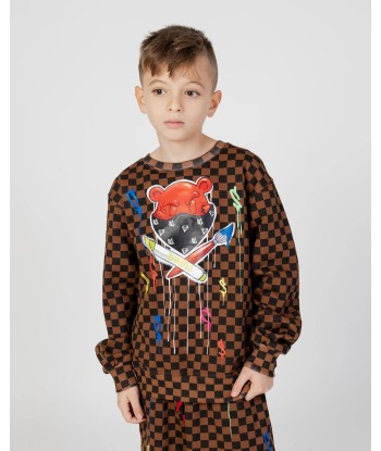 Sprayground Boys Diablo Bear Head Sweatshirt in Multicolour en ligne