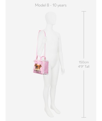 MC2 Saint Barth Girls Fiorucci Angels Tote Bag in Pink livraison et retour toujours gratuits