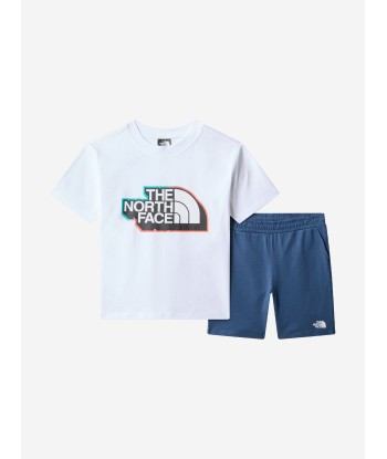 The North Face Kids Cotton Summer Set in Multicolour pas cher