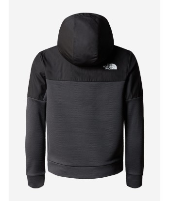 The North Face Boys Mountain Athletics Full Zip Hoodie in Black le concept de la Pate a emporter 