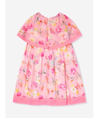 Patachou Girls Floral Party Dress in Pink paiement sécurisé