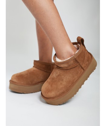 UGG Girls Classic Ultra Mini Platform Boots in Brown l'achat 