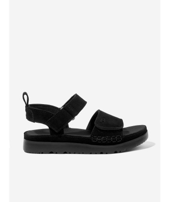 UGG Girls Goldenstar Sandals in Black les muscles