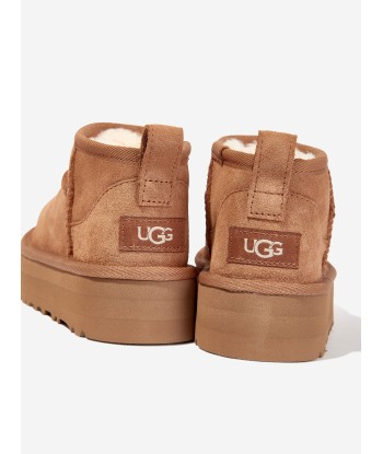 UGG Girls Classic Ultra Mini Platform Boots in Brown l'achat 