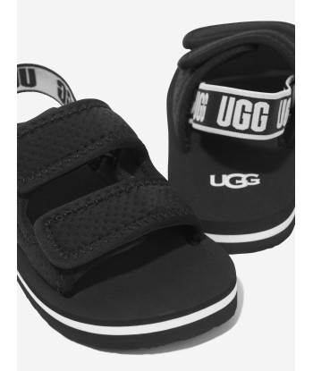 UGG Kids Lennon Slingback Sandals in Black de technologie