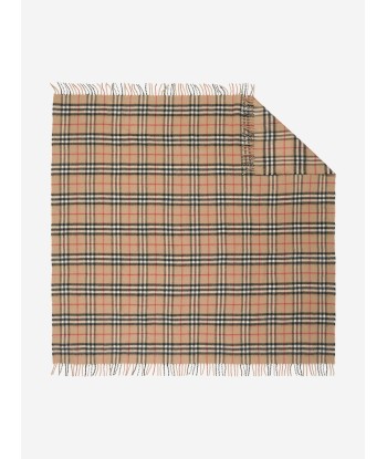 Burberry Baby Vintage Check Cashmere Blanket in Beige de la marque