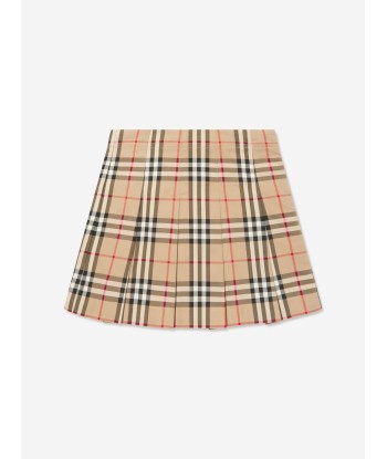 Burberry Girls Vintage Check Gabrielle Skirt in Beige de la marque