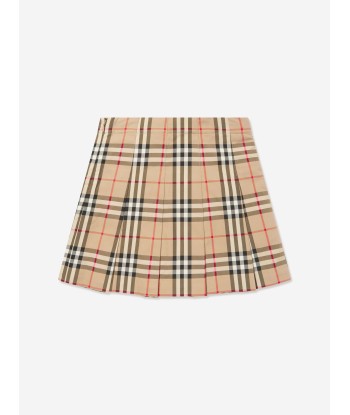 Burberry Girls Vintage Check Gabrielle Skirt in Beige de la marque