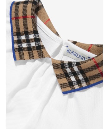 Burberry Girls Alesea Top in White vous aussi creer 