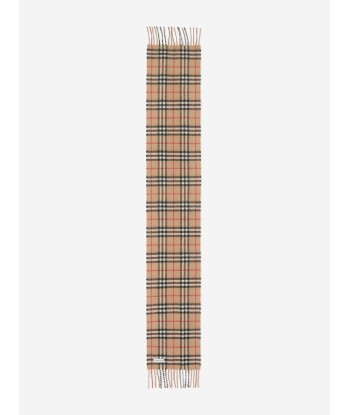 Burberry Kids Vintage Check Cashmere Scarf in Beige (127cm) Par le système avancé 