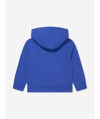 Burberry Boys EKD Label Sutton Zip Up Top in Blue du meilleur 