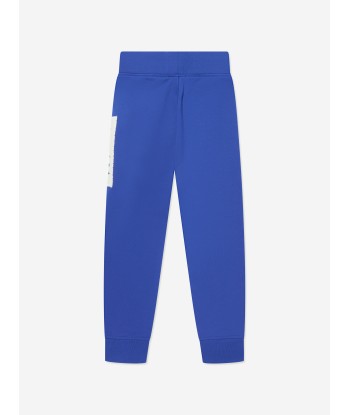 Burberry Boys EKD Label Sidney Joggers in Blue commande en ligne