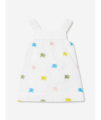 Burberry Baby Girls EKD Bethan Dress With Knickers in White du meilleur 