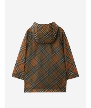 Burberry Girls Archive Check Emilia Jacket in Beige Voir les baskets