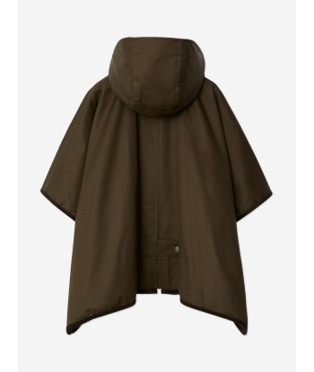 Burberry Girls Kristy Cape Jacket in Green vente chaude votre 