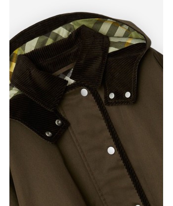 Burberry Girls Kristy Cape Jacket in Green vente chaude votre 