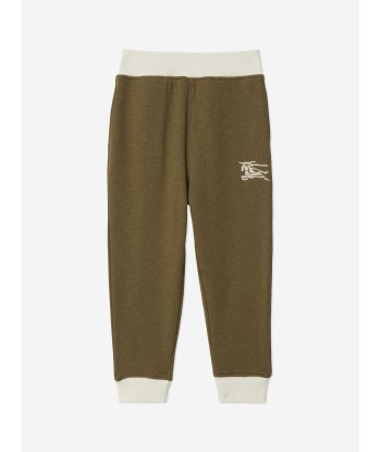 Burberry Boys EKD Logo Sidney Joggers in Green Amélioration de cerveau avec