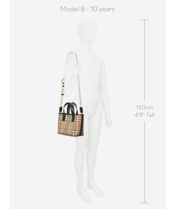 Burberry Girls Archive Check Tote Bag in Beige (20cm) prix pour 