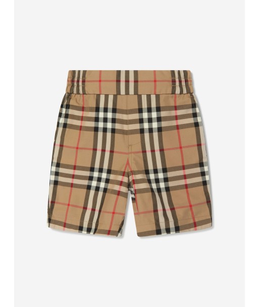 Burberry Baby Boys Archive Check Hal Shorts in Beige Vous souhaitez 