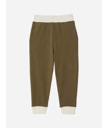 Burberry Boys EKD Logo Sidney Joggers in Green Amélioration de cerveau avec