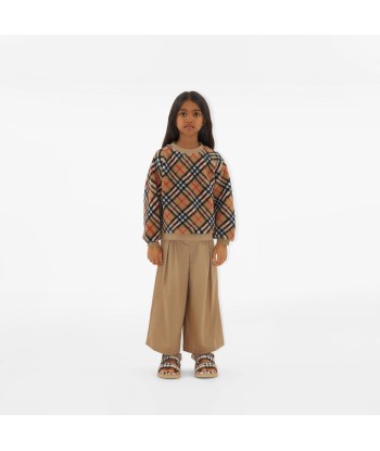 Burberry Girls Hermia Trousers in Beige la chaussure