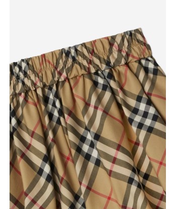 Burberry Girls Archive Check Marcy Shorts in Beige acheter