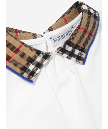 Burberry Baby Girls Alesea Top in White À commander