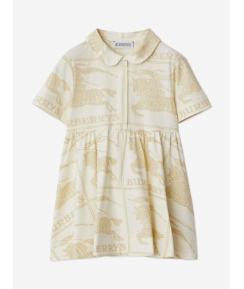 Burberry Baby Girls EKD Mini Aggie Dress in Ivory de la marque