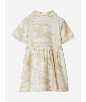 Burberry Baby Girls EKD Mini Aggie Dress in Ivory de la marque