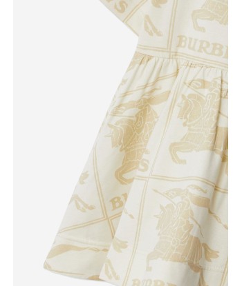 Burberry Baby Girls EKD Mini Aggie Dress in Ivory de la marque