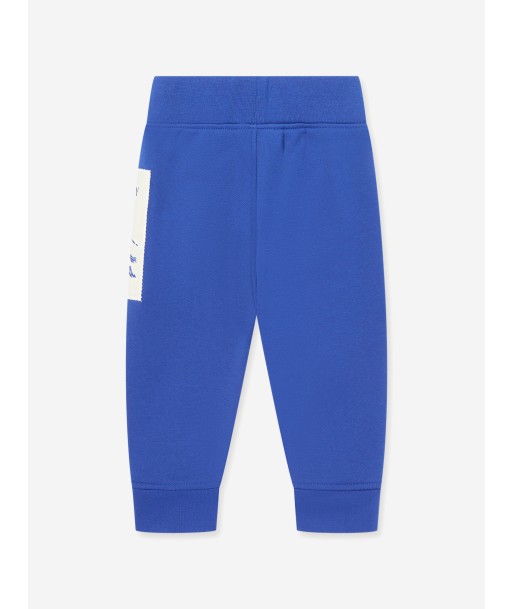 Burberry Baby Boys EKD Label Sidney Joggers in Blue Pour