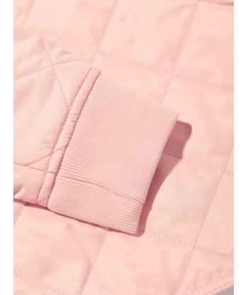 Burberry Baby Girls Quiled Mini Otis Jacket in Pink france