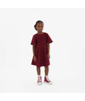 Burberry Girls Check Gia Dress in Red l'achat 