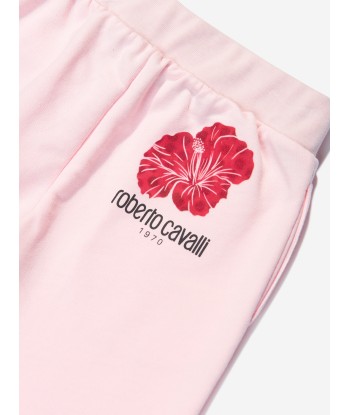 Roberto Cavalli Girls Flower Joggers in Pink l'évolution des habitudes 