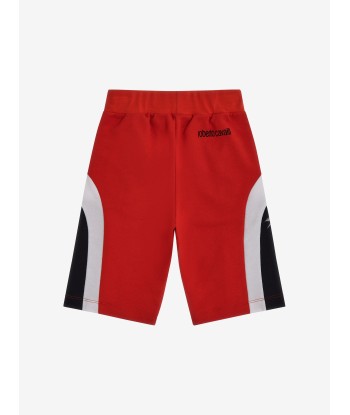 Roberto Cavalli Boys Eagle Shorts in Red les ctes