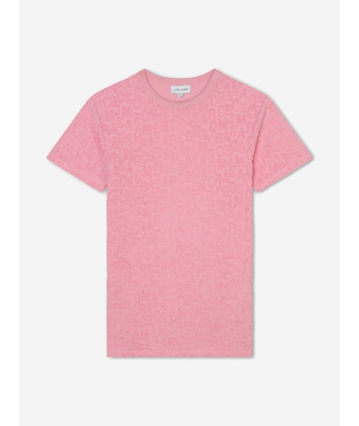 MARC JACOBS Girls Jumbled Logo Dress in Pink Les êtres humains sont 