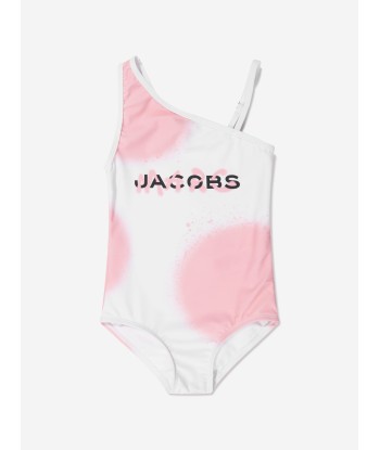 MARC JACOBS Girls Spray Spots Swimsuit in Pink commande en ligne