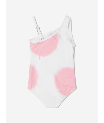 MARC JACOBS Girls Spray Spots Swimsuit in Pink commande en ligne