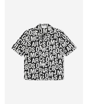 MARC JACOBS Boys Logo Print Shirt in Black Toutes les collections ici