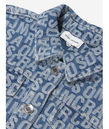 MARC JACOBS Boys Denim Logo Jacket in Blue ou a consommer sur place