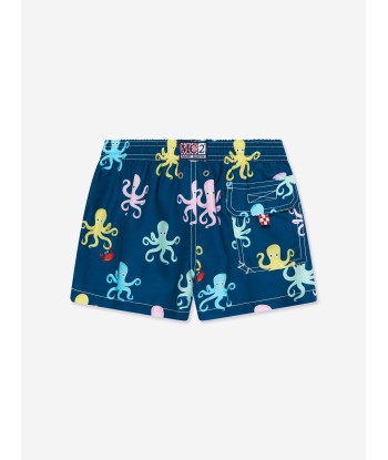 MC2 Saint Barth Boys Octopus Swim Shorts in Navy prix pour 