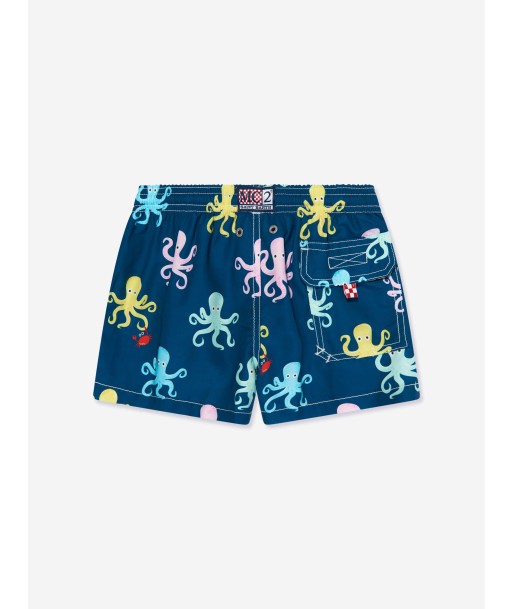 MC2 Saint Barth Boys Octopus Swim Shorts in Navy prix pour 