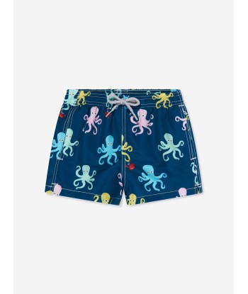 MC2 Saint Barth Boys Octopus Swim Shorts in Navy prix pour 