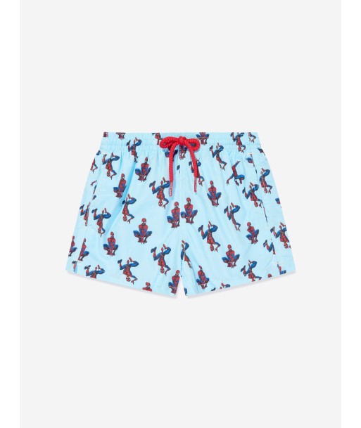 MC2 Saint Barth Boys Spidey Hanging Swim Shorts in Multicolour shop