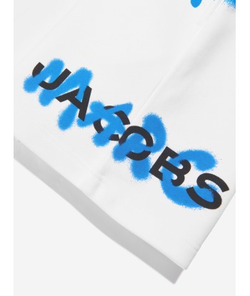 MARC JACOBS Boys Spray Spots Bermuda Shorts in White plus qu'un jeu 