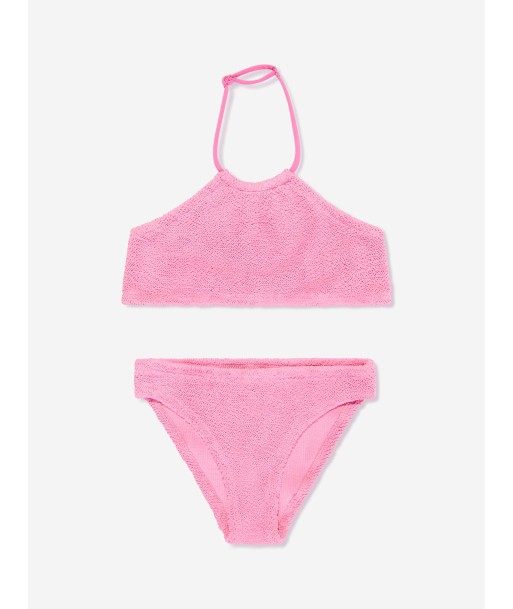 MC2 Saint Barth Girls Crinkle Halter Bikini in Pink pour bénéficier 