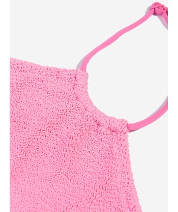 MC2 Saint Barth Girls Crinkle Halter Bikini in Pink pour bénéficier 