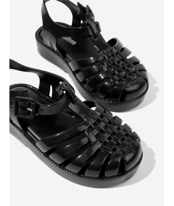 Mini Melissa Girls Possession Sandals in Black 2023