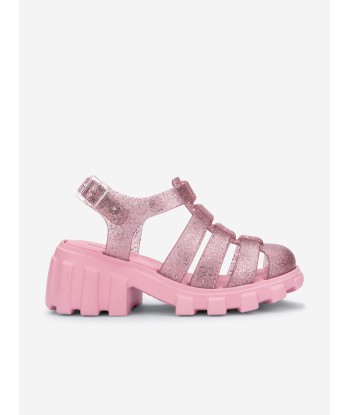 Mini Melissa Girls Megan Sandals in Pink Economisez 