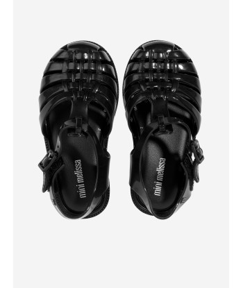 Mini Melissa Girls Possession Sandals in Black 2023